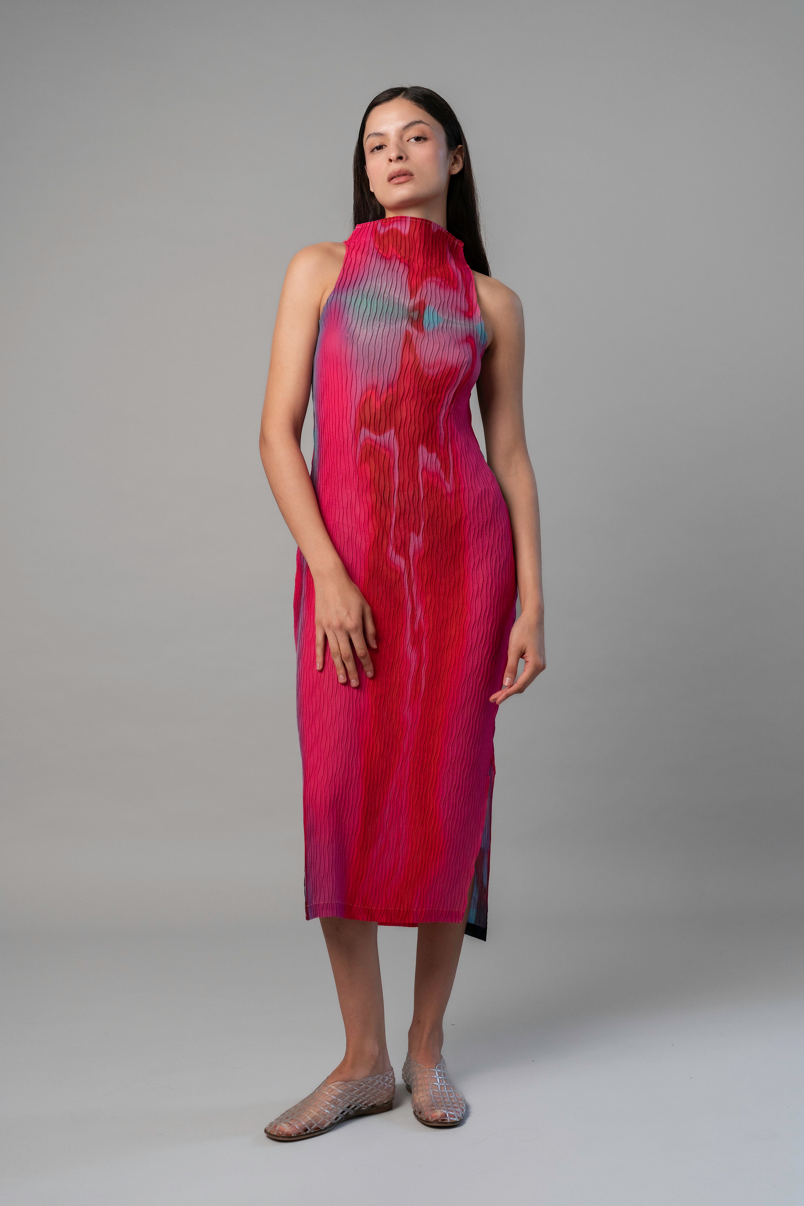 WAVE TANK DRESS Field / XLarge