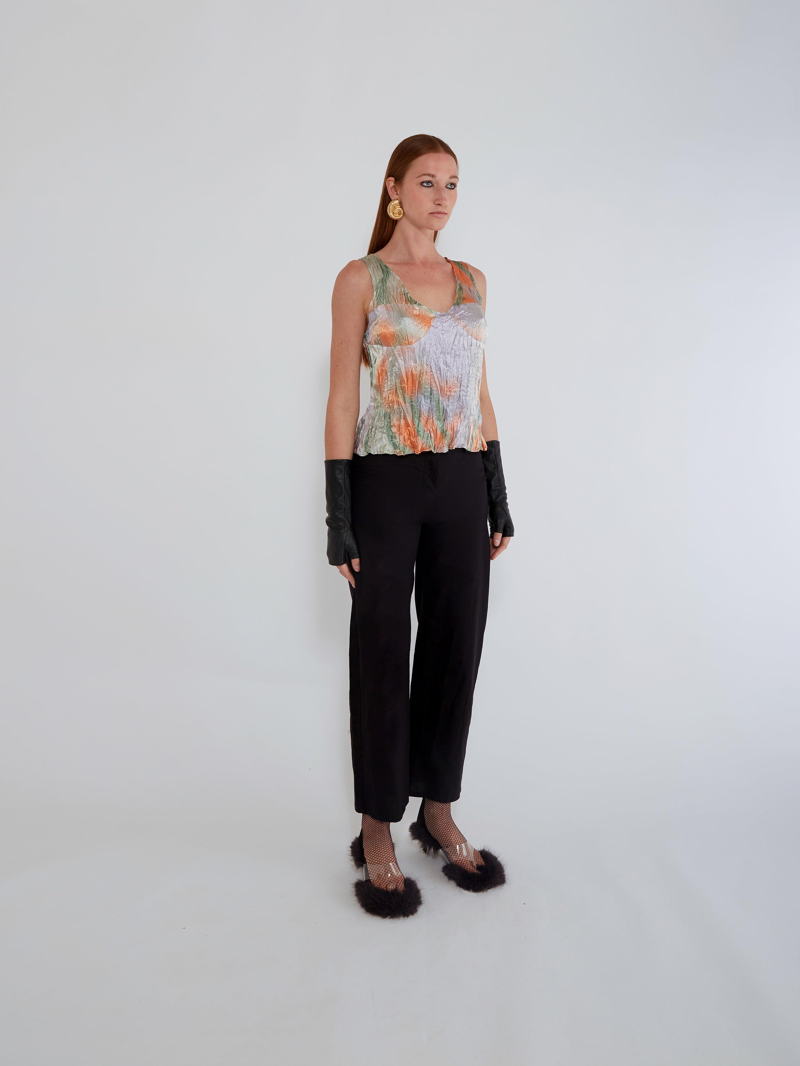 NIN STUDIO ARIADNE TOP FW24 WAX - 1