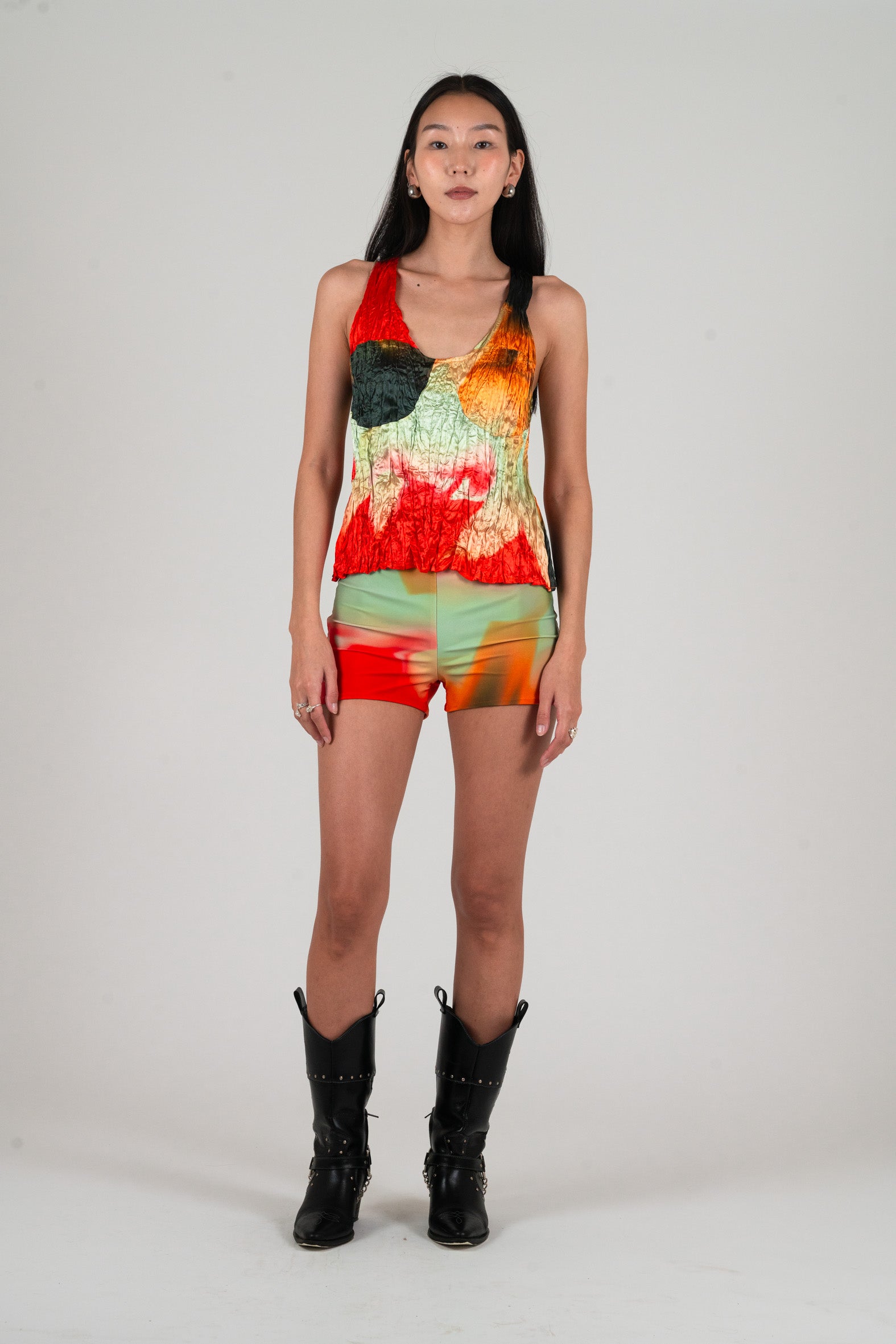 NIN STUDIO MOMENTO SHORT RAINBOW SERPENT 1