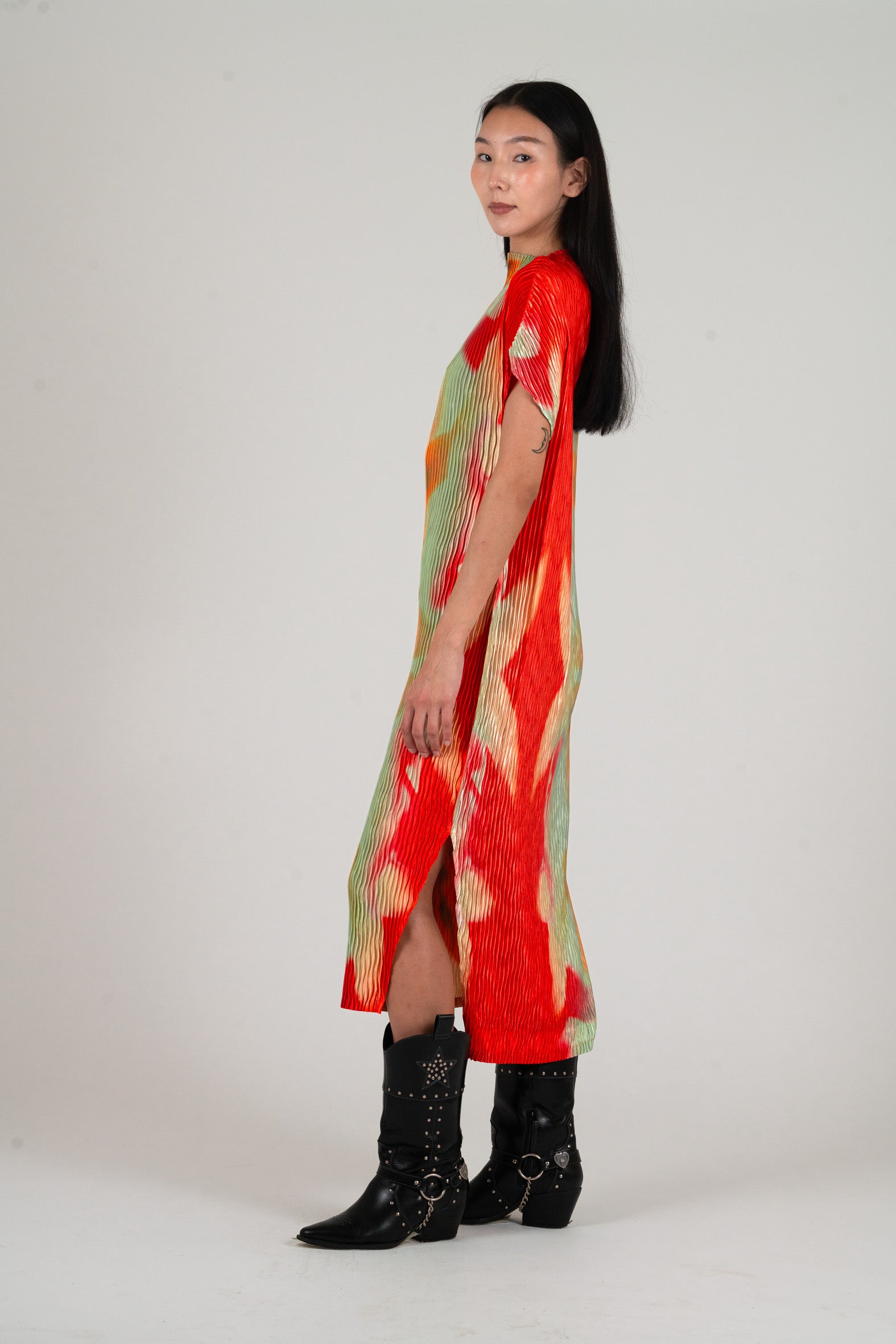 NIN STUDIO ORB DRESS RAINBOW SERPENT 2