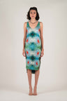 NIN STUDIO SKIN DRESS SS25 PRINTED URCHIN ANGEL 1