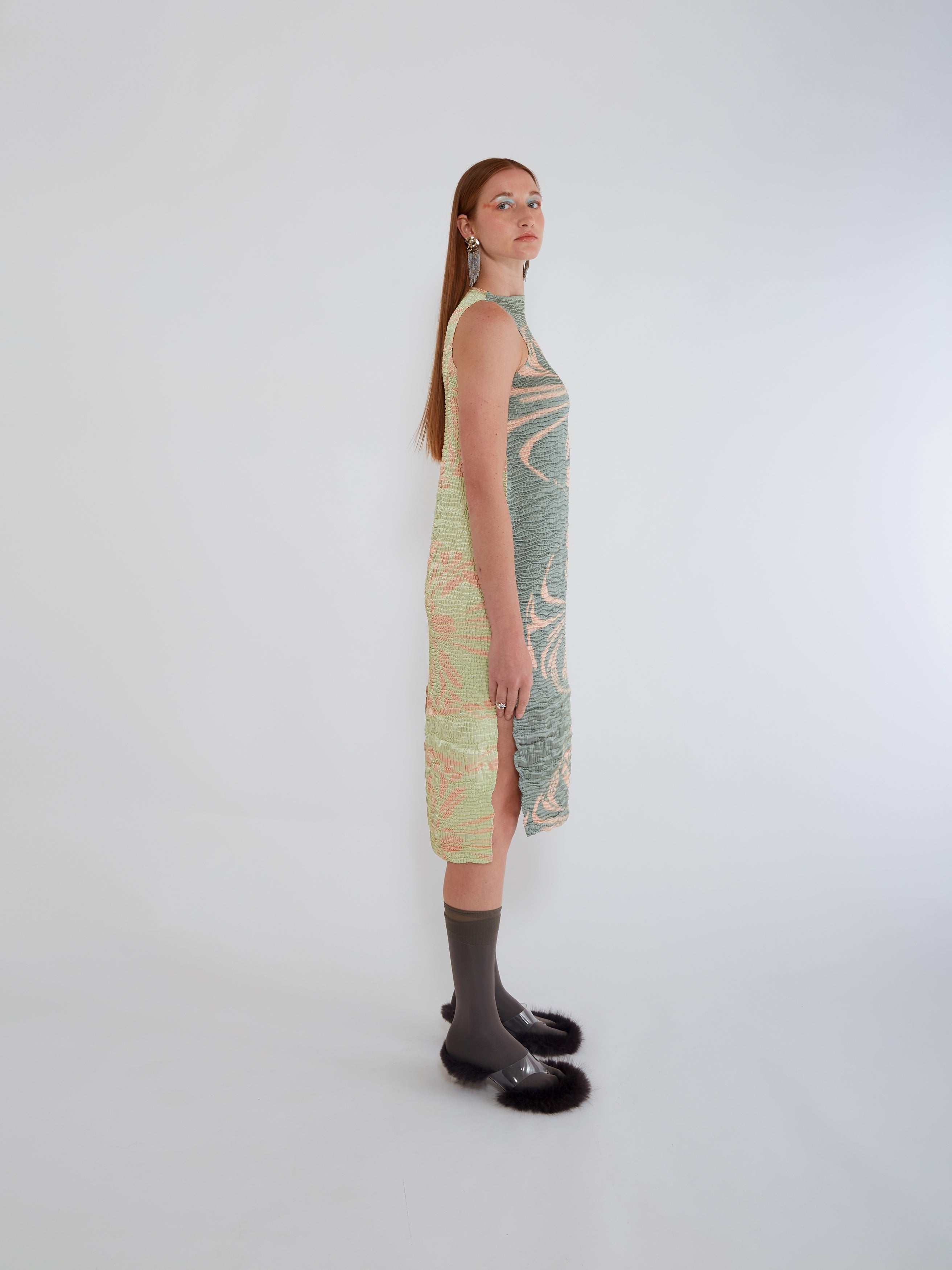 NIN STUDIO SKIN SINGLET DRESS FW24 BLOSSOM 2