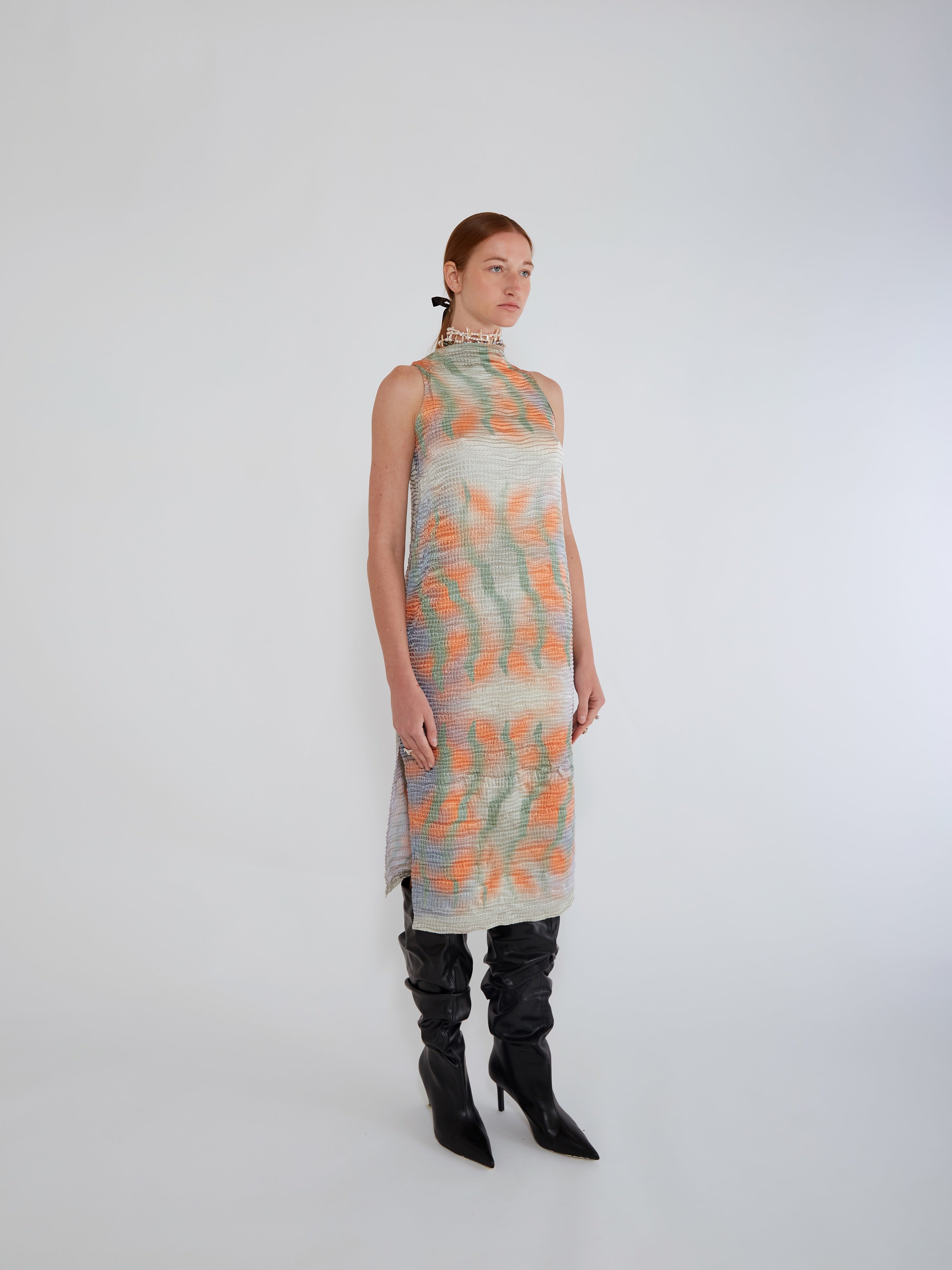 NIN STUDIO SKIN SINGLET DRESS FW24 WAX 1