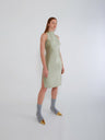NIN STUDIO SKIN SINGLET DRESS GREEN 1