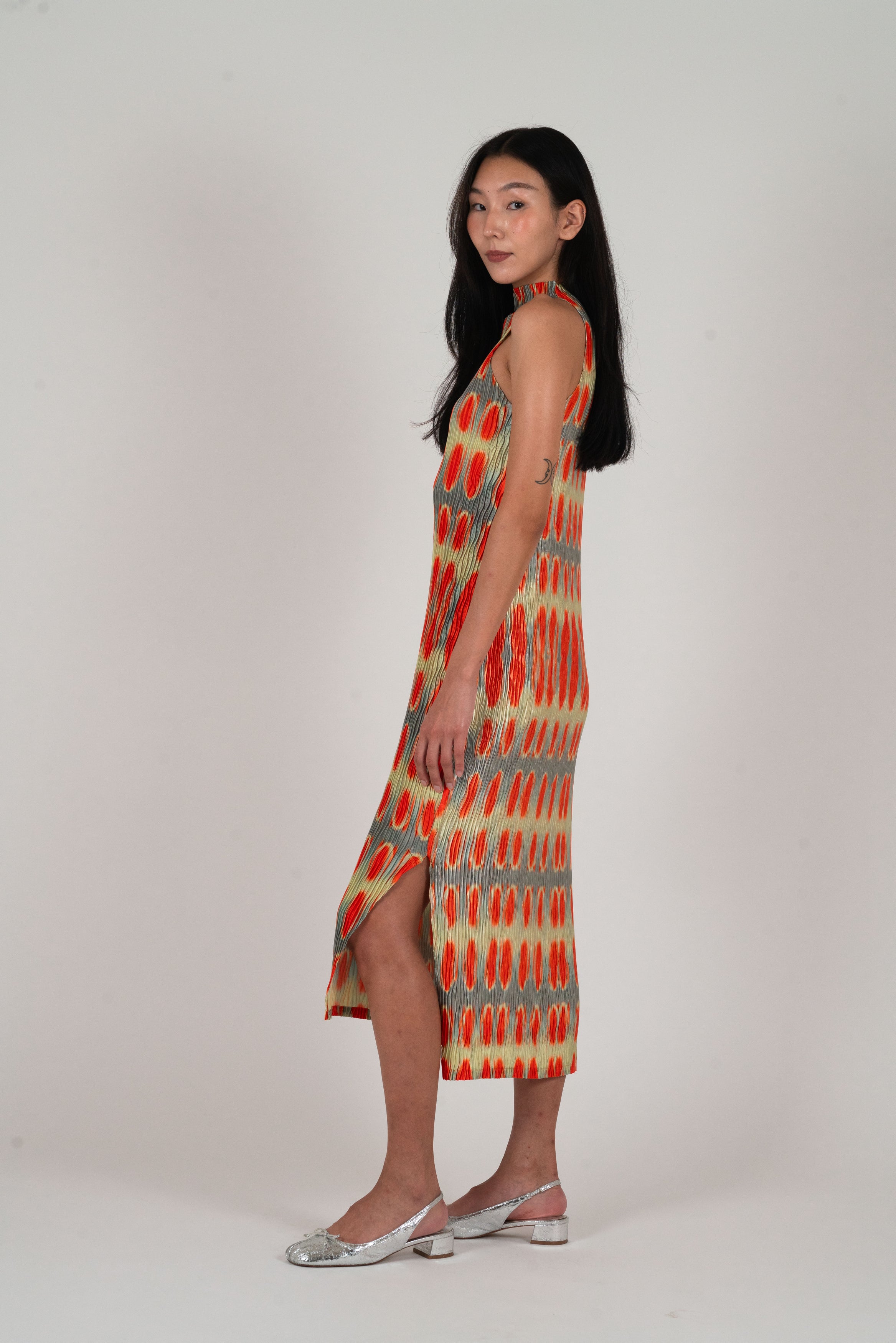 NIN STUDIO WAVE TANK DRESS SS25 CONTINUITY 1