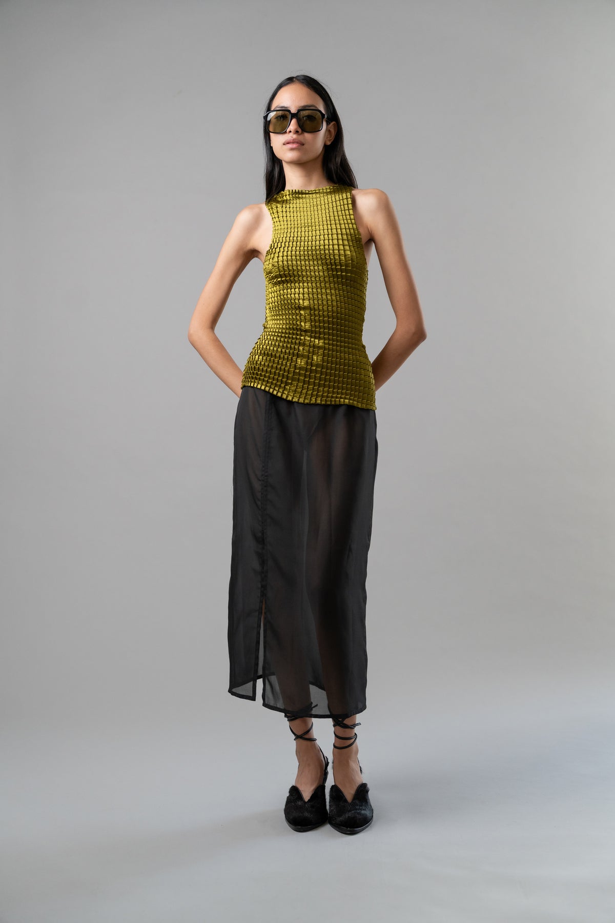PLEATED TANK SINGLET