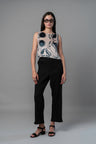 PLEATED TANK SINGLET FW25 PRINTED