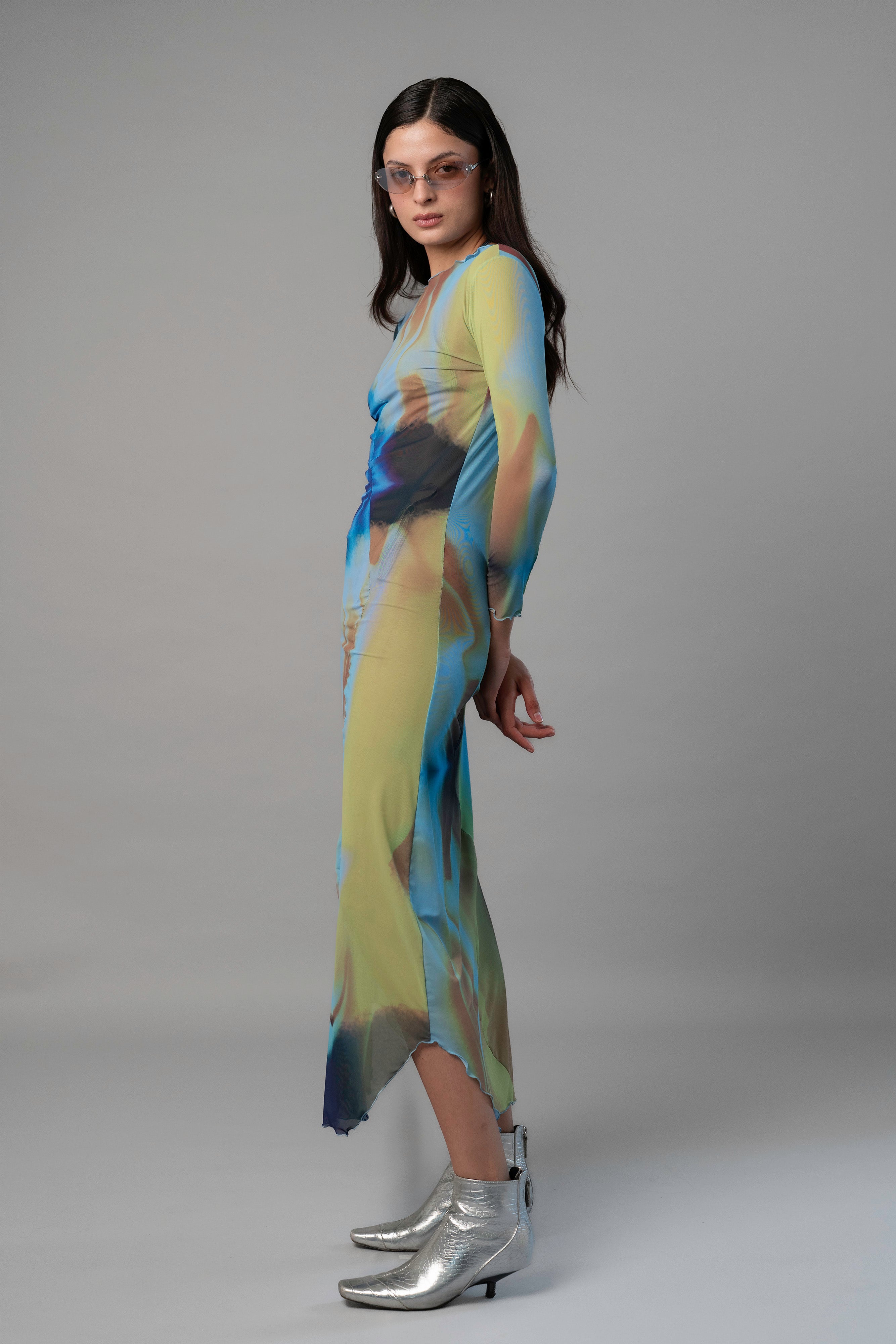 SWIRL DRESS Openfield / XLarge