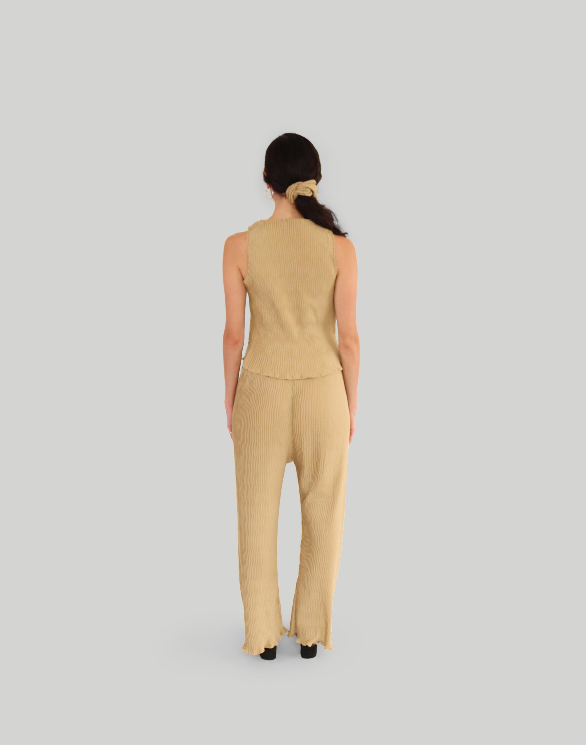 Nin Studio Simple Pleat Pant - Emerge