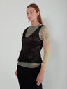 NIN STUDIO ARIADNE TOP FW24 BLACK - 1