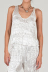 NIN STUDIO ARIADNE TOP FW24 PEARL - 4