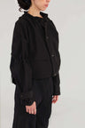 NIN STUDIO BOAT JACKET CROPPED BLACK- 1