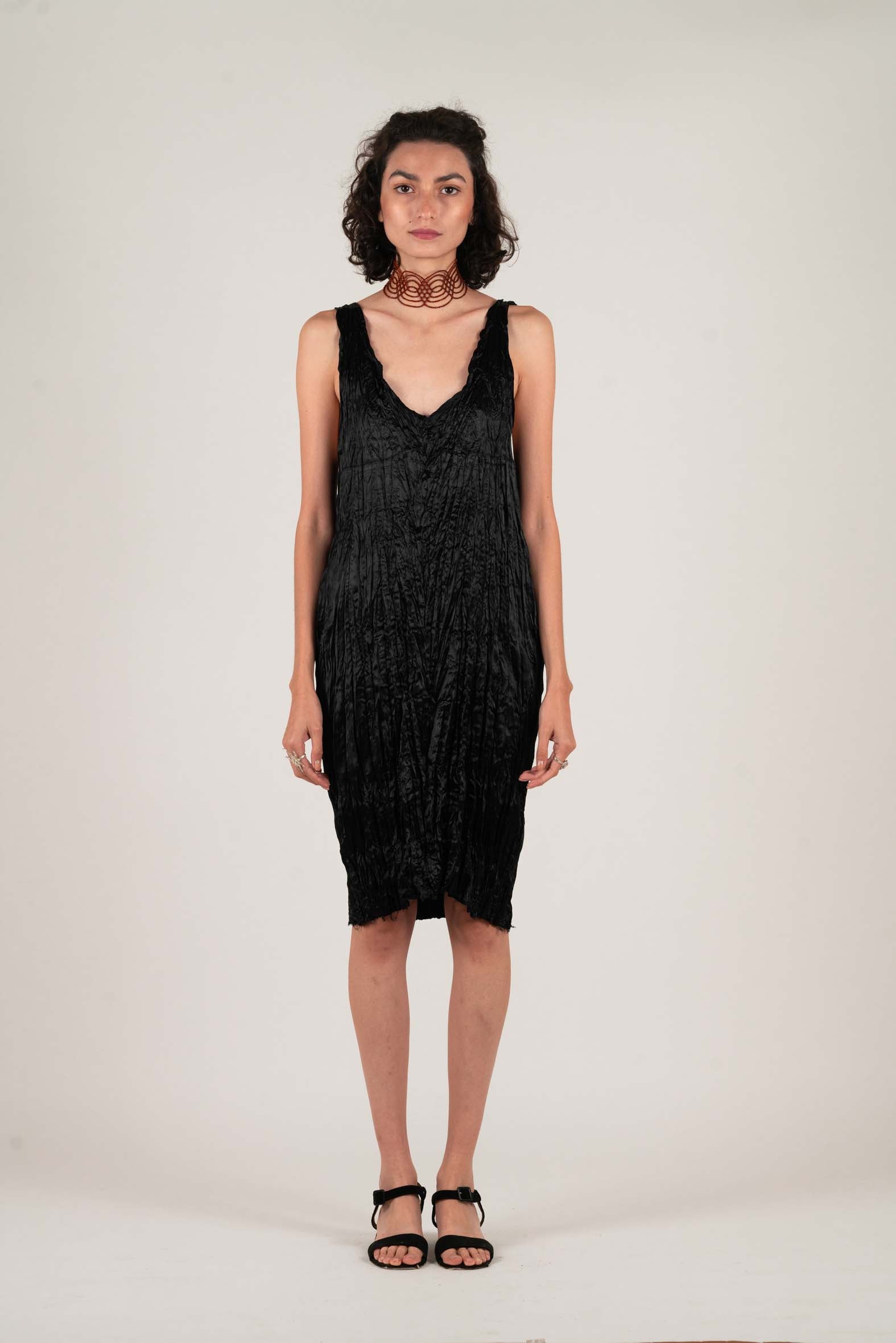 NIN STUDIO FLOATING DRESS BLACK 1