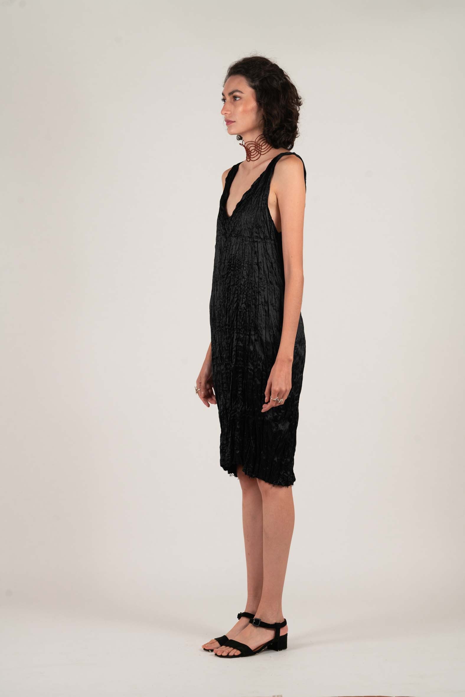 NIN STUDIO FLOATING DRESS BLACK 2