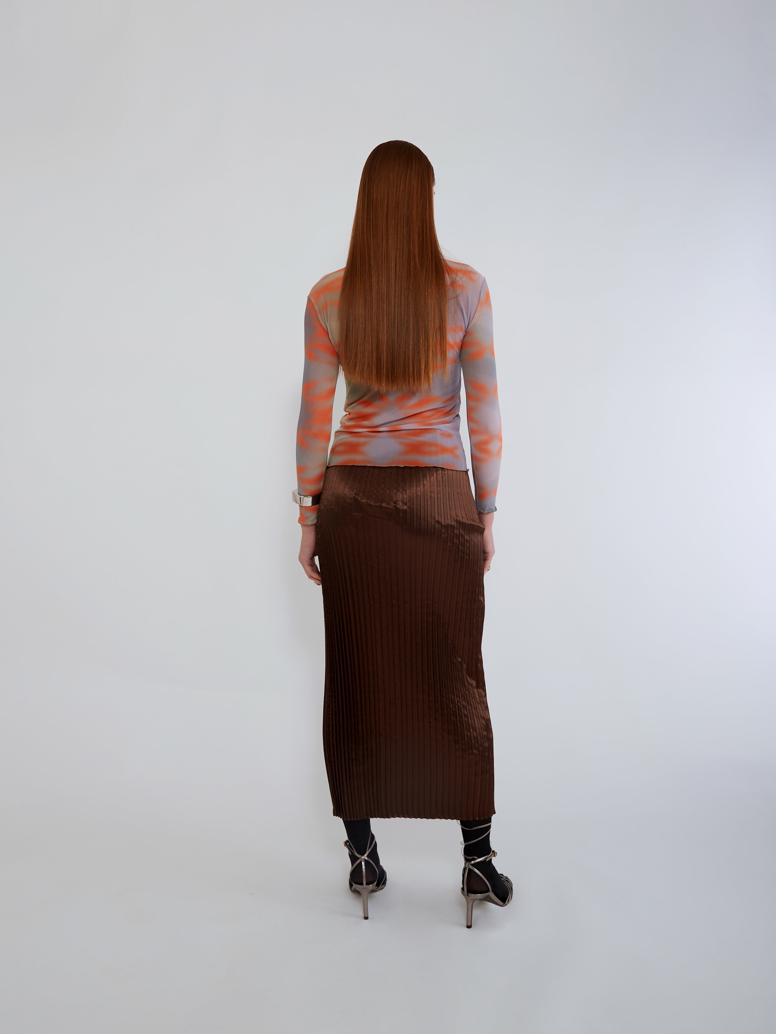 NIN STUDIO MINO SKIRT BROWN 3 