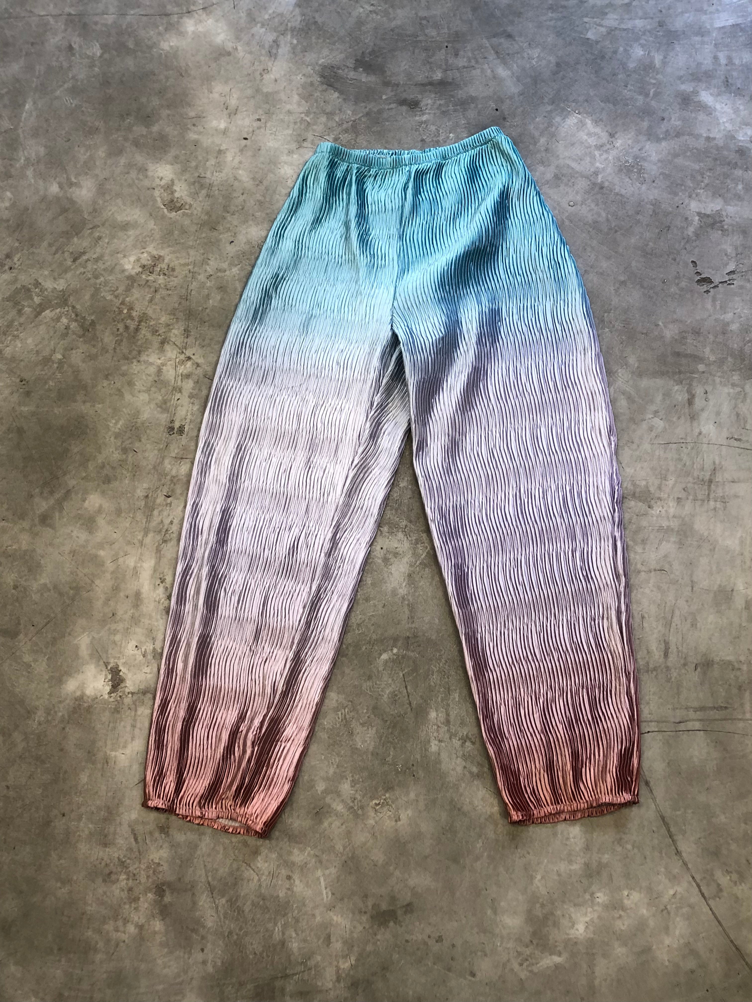 NIN STUDIO OPEN PANT GRADIENT SHINE 1 