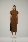 NIN STUDIO ORB DRESS CACAO 2 