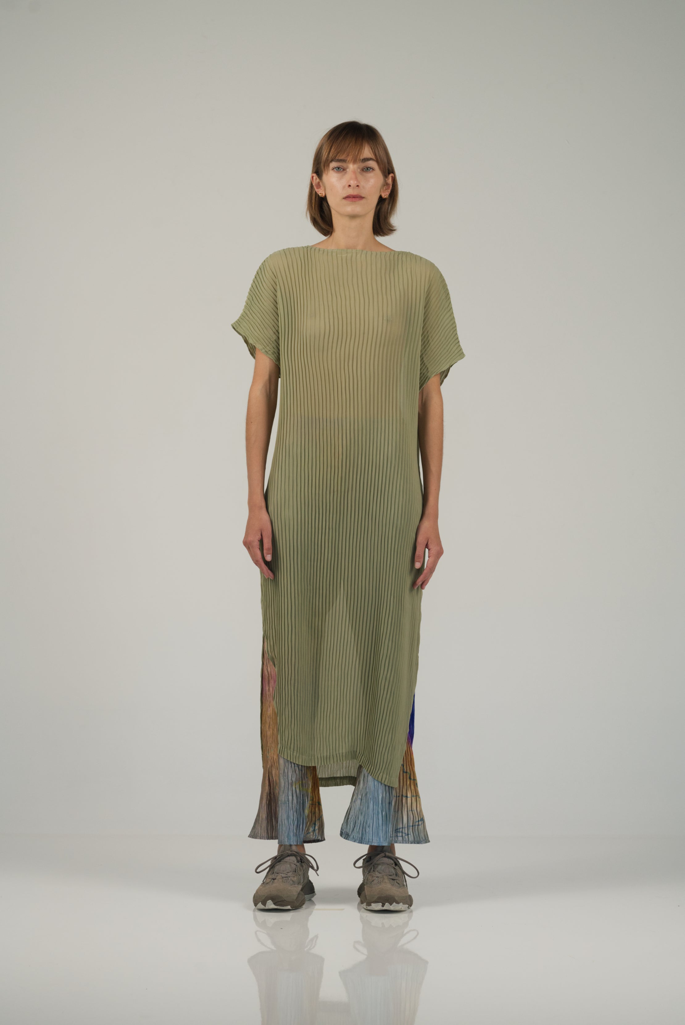 NIN STUDIO ORB DRESS SAGE 1 