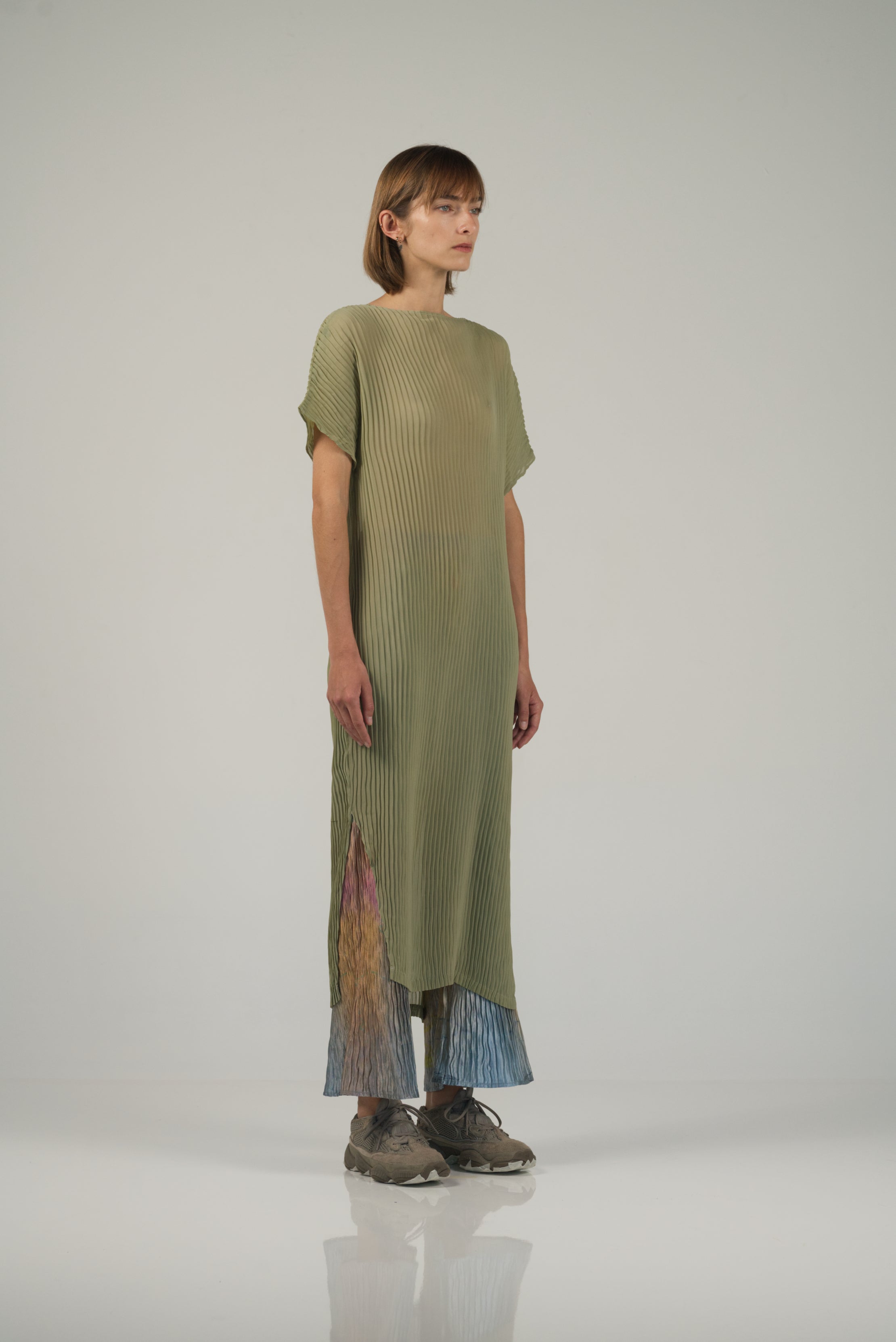 NIN STUDIO ORB DRESS SAGE 2 