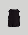 NIN STUDIO PLEAT TANK BLACK WAVE 2