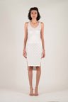 NIN STUDIO SKIN SINGLET DRESS SS24 PEARL 1