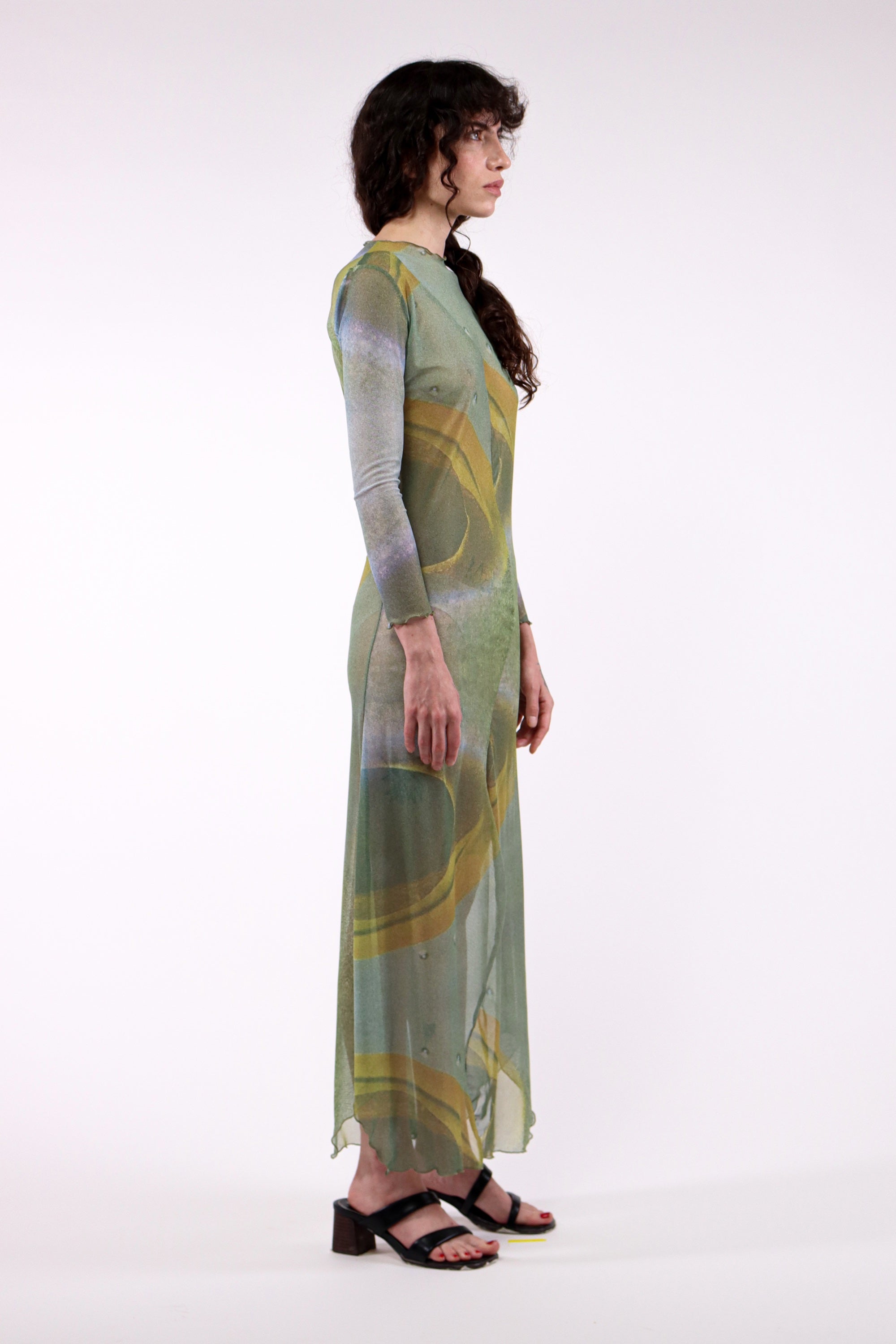 NIN STUDIO SWIRL DRESS NATURE EYE 3