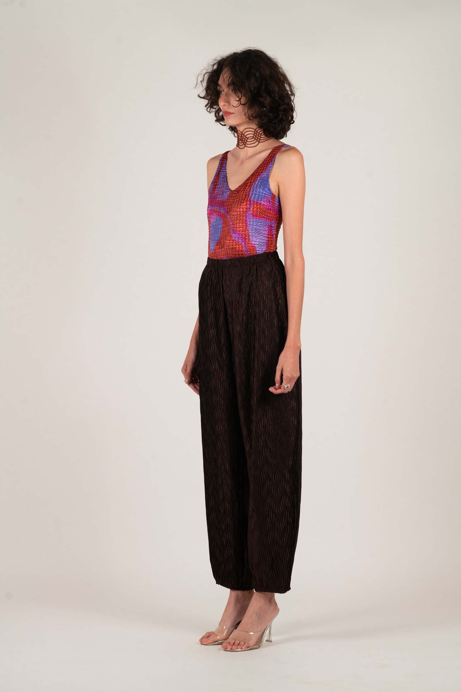 NIN STUDIO TORRO BODYSUIT SS25 VIOLET LABIA 2