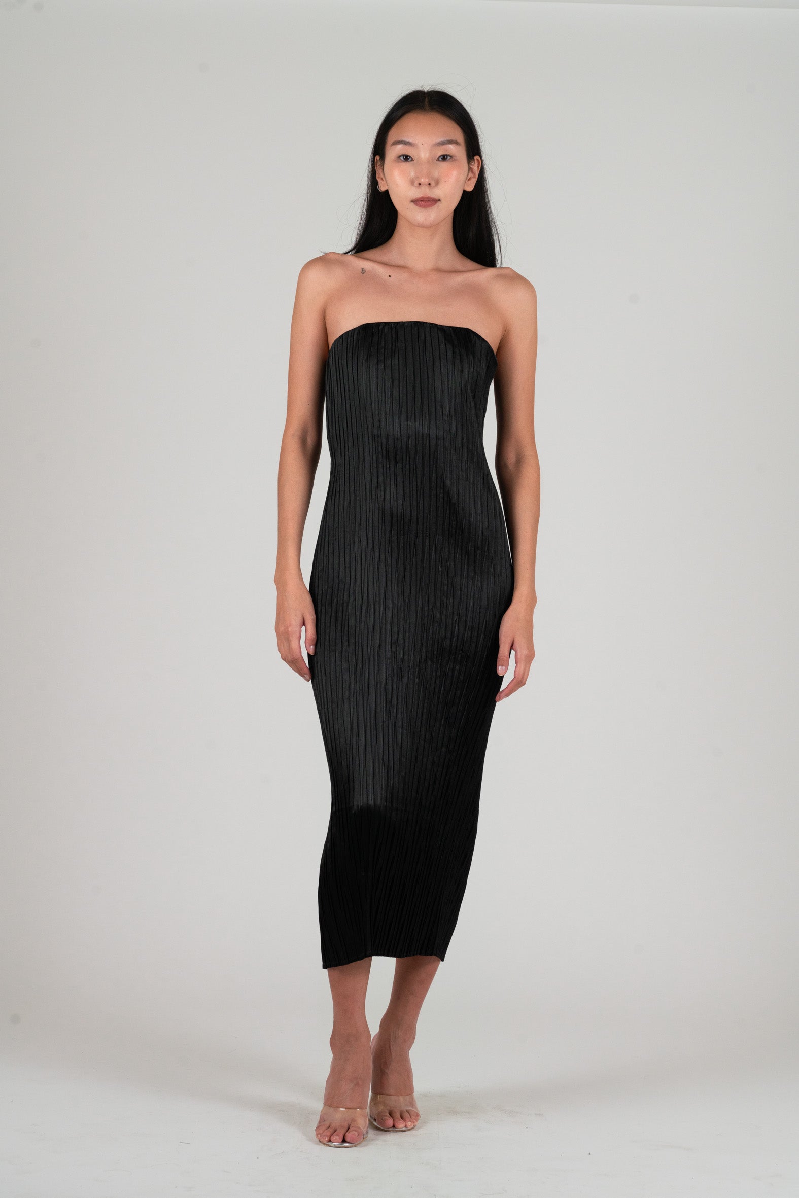 NIN STUDIO TUBE DRESS SS24 BLACK 2