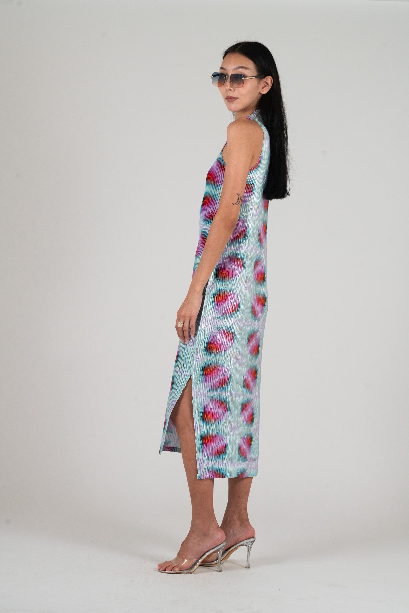 NIN STUDIO WAVE TANK DRESS SS25 DESIRE THAT BE 2 