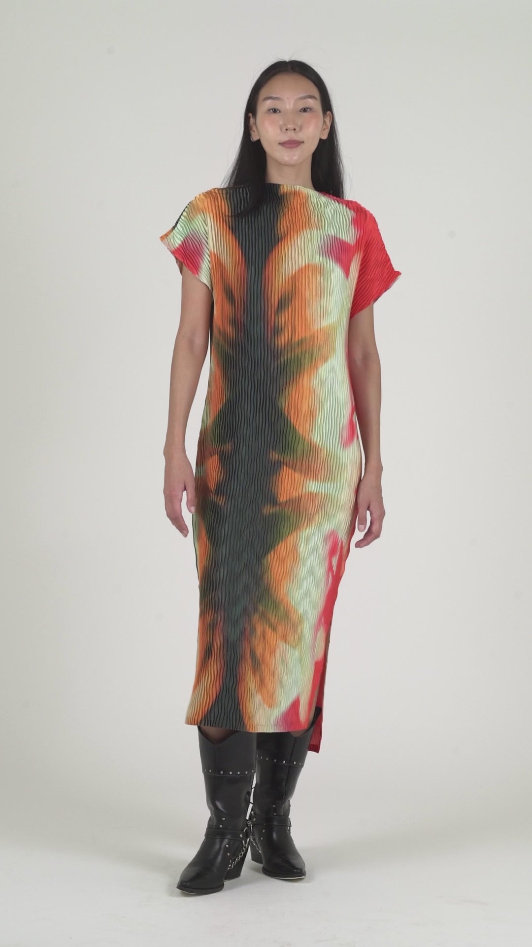 ORB DRESS SS25 PRINTED – ninstudio