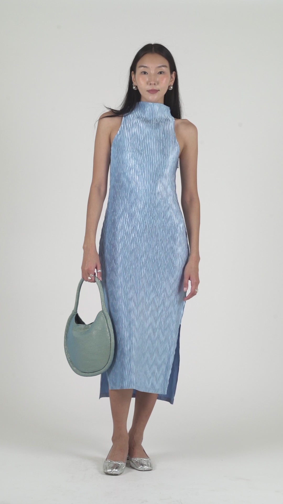トップス main story ss25 Woven Tank Dress 6y WAVE TANK DRESS SS25 – ninstudio